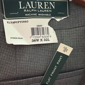 Lauren Ralph Lauren Gray Dress Pants